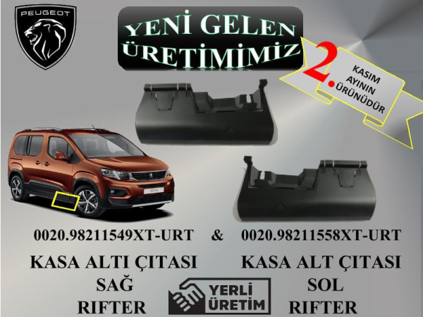 PEUGEOT RİFTER MAŞPİYEL BAKALİTİ PLASTİĞİ ( ÖN SOL )