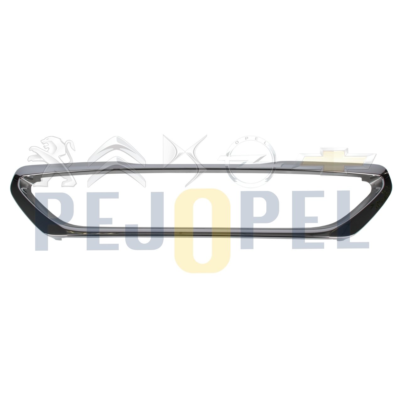 PEUGEOT 2008 2013 sonrası Ön Panjur Nikelaj Çerçevesi - 9678365780