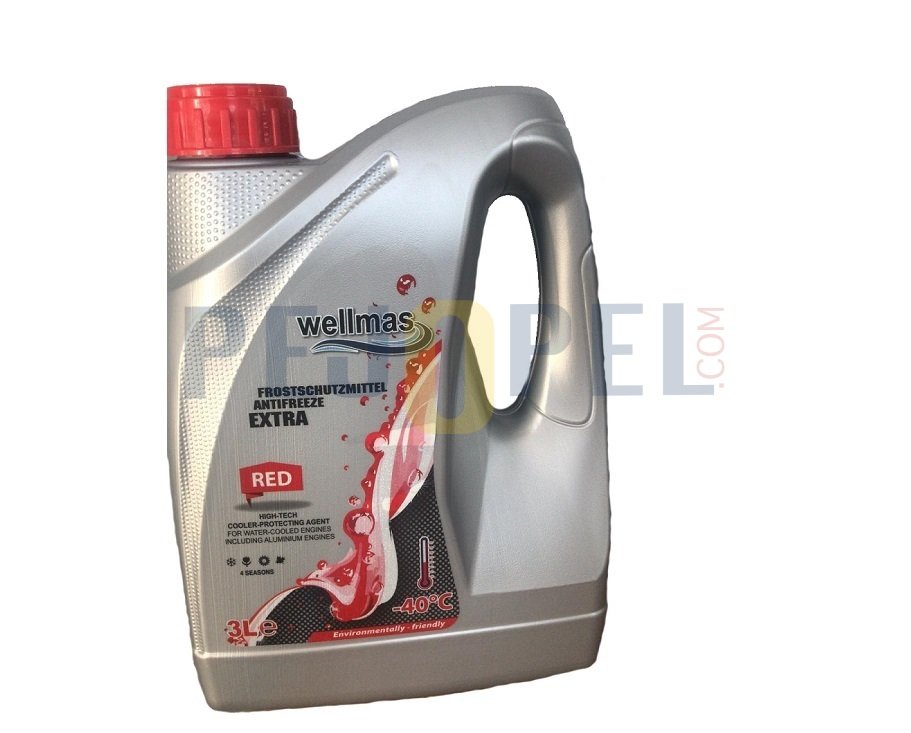 ANTİFİRİZ KIRMIZI  (-40 C ) 3 LT