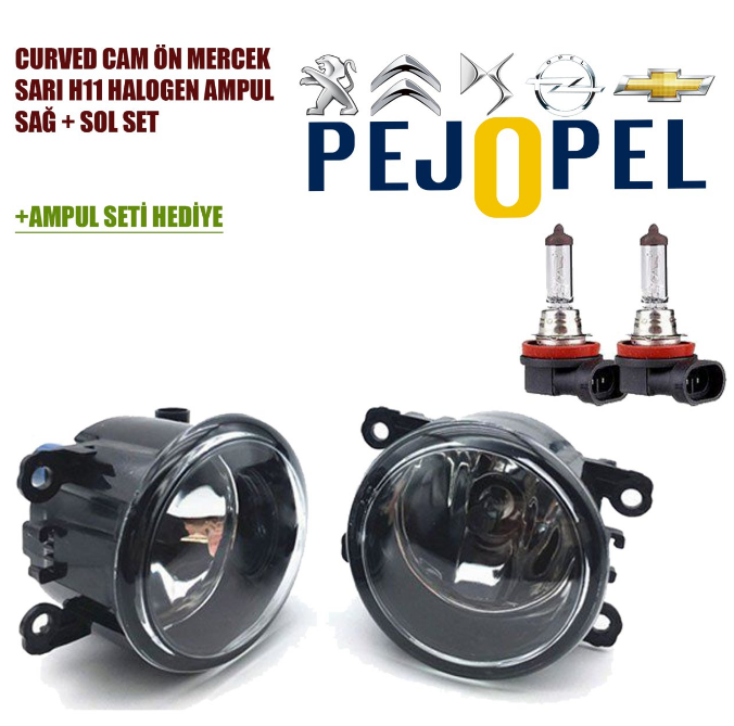 PEUGEOT PEUGEOT 207 SİS FARI SETİ ( SPORT TAMPON İÇİN ) ( TAKIM )