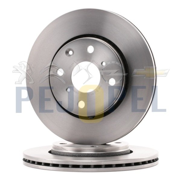 CITROEN / PEUGEOT / TOYOTA 97-00 CITROEN C1 / PEUGEOT 107 / TOY FREN DİSKİ (ÇİFTLİ PAKET) TAKIM