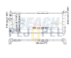 CORSA B 93-98 1.2-1.4-1.6 SU RADYATÖRÜ