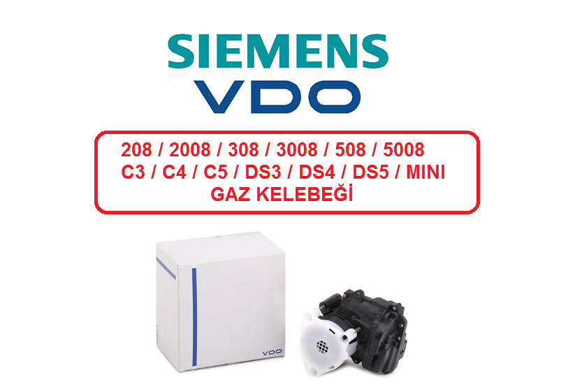 GAZ KELEBEĞİ 207 / 208 / 308 / 508 / 3008 / 5008 / C3 / C4 / C5 / DS3 / DS4 / DS5 / MINI COPPER ( EP6 - THP MOTOR )
