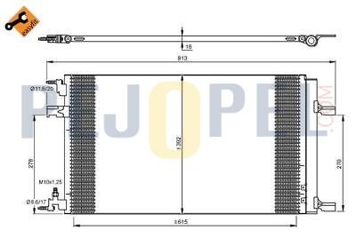 ASTRA J INSIGNIA A ZAFIRA C CRUZE 10- A14NET A16LET A16XER A20DTH A16XHT KLİMA RADYATÖRÜ