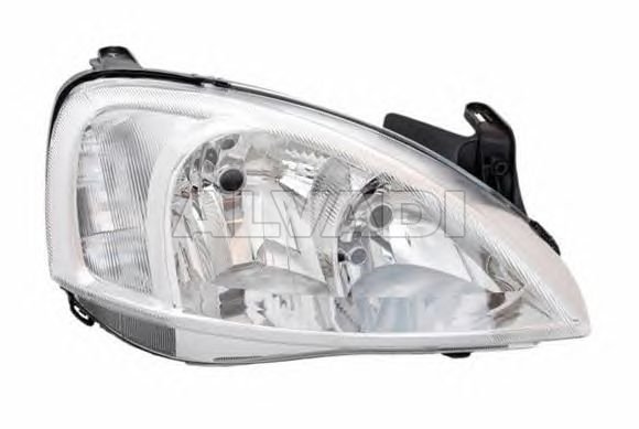 FAR+SINYAL SAG ELEKTRIKLI (H7+H7) CORSA C 9/00-06/02 SINYAL CAMI TIRTILLI