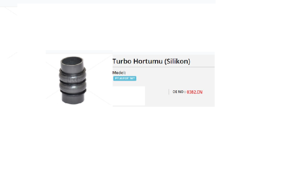 TURBO HORTUMU P206-P307-P308-P5008-PARTNER-C4-C4 PICASSO-BERLINGO 1,6HDI 90HP