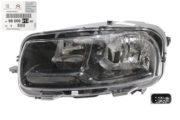 Citroen C4 2015 - 2018 Sağ veya Sol Far [Orjinal]