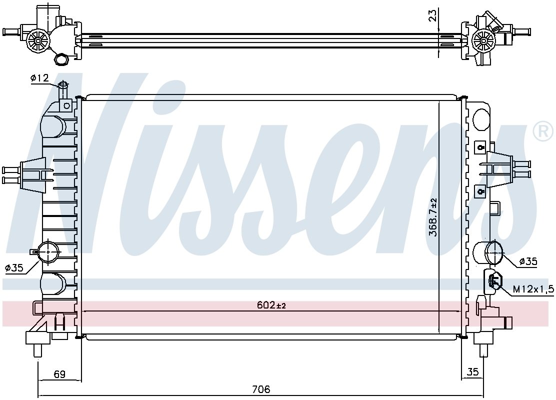 MOTOR SU RADYATORU BRAZING Z16XE Z16XEP Z16XER A16XER ASTRA H ZAFIRA B