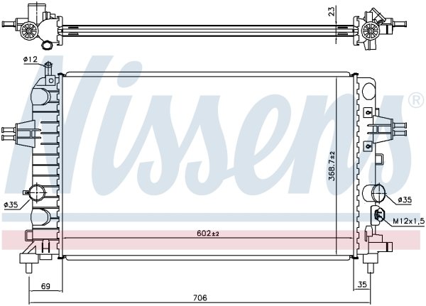 MOTOR SU RADYATORU BRAZING Z16XE Z16XEP Z16XER A16XER ASTRA H ZAFIRA B