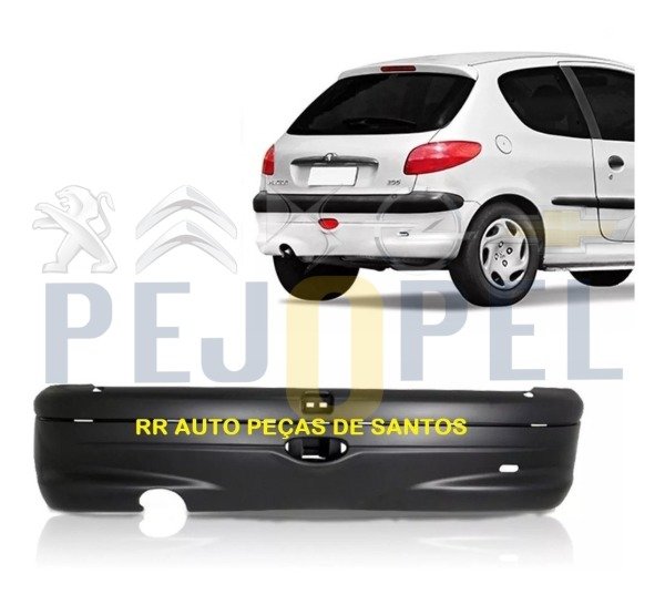 PEUGEOT 206 XS - GTİ 98--> / 206 1.4 - 1.6 2004 --> ARKA TAMPON
