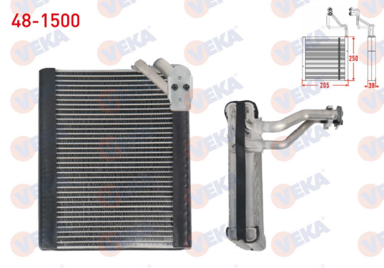 PEUGEOT & CITROEN -- 301 / C - ELYSEE KLİMA EVAPORATÖRÜ ( BORULU )