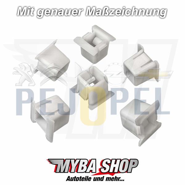 CORSA B COMBO B 93-01 BM FAR ALT KLİPSİ