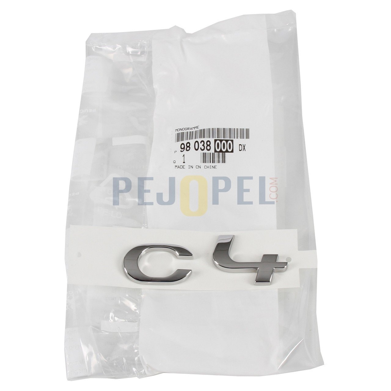 C4 Yazısı C4 Picasso (B78) 98038000DX