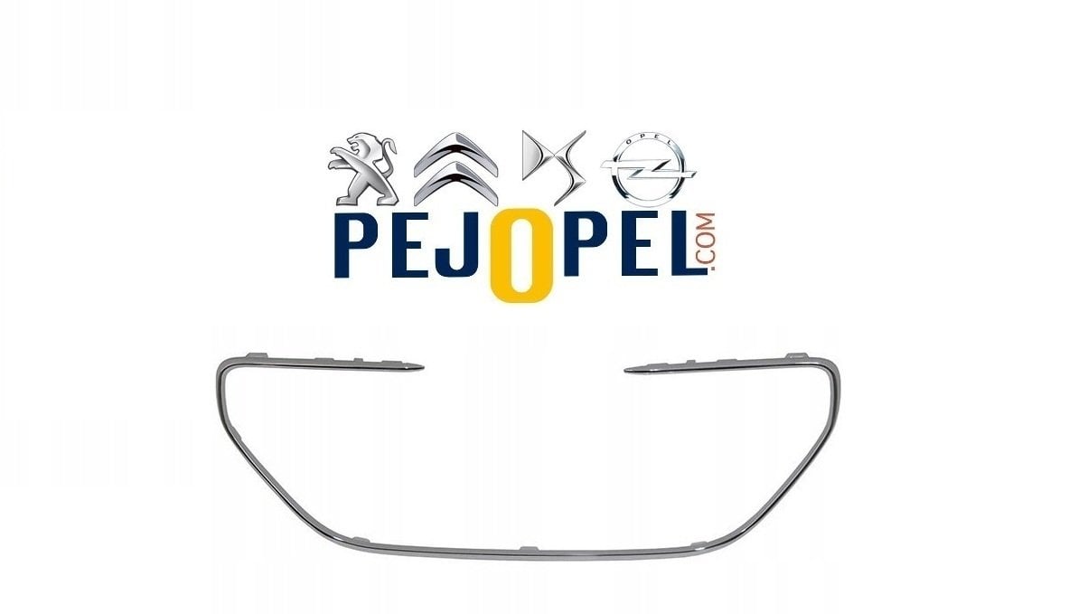 ÖN TAMPON PANJUR NİKELAJI KENAR (KROM) PEUGEOT 301 ESKİ KASA