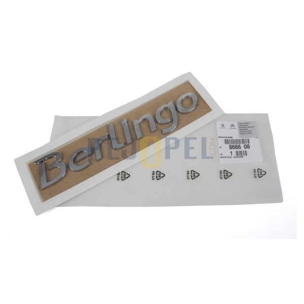 Arka  Bagaj Yazı Citroen Berlingo Berlingo - YAZI 8666.08