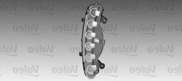 ON TAMPON LED FAR (SAG) (6 LEDLI) CITROEN C3 DS3 (2010/03-)