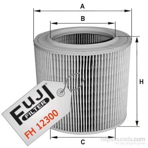 HAVA FILTRESI 306 PARTNER / XSARA BERLINGO 1.9D XUD9 DW8 XUD7T KISA TIP