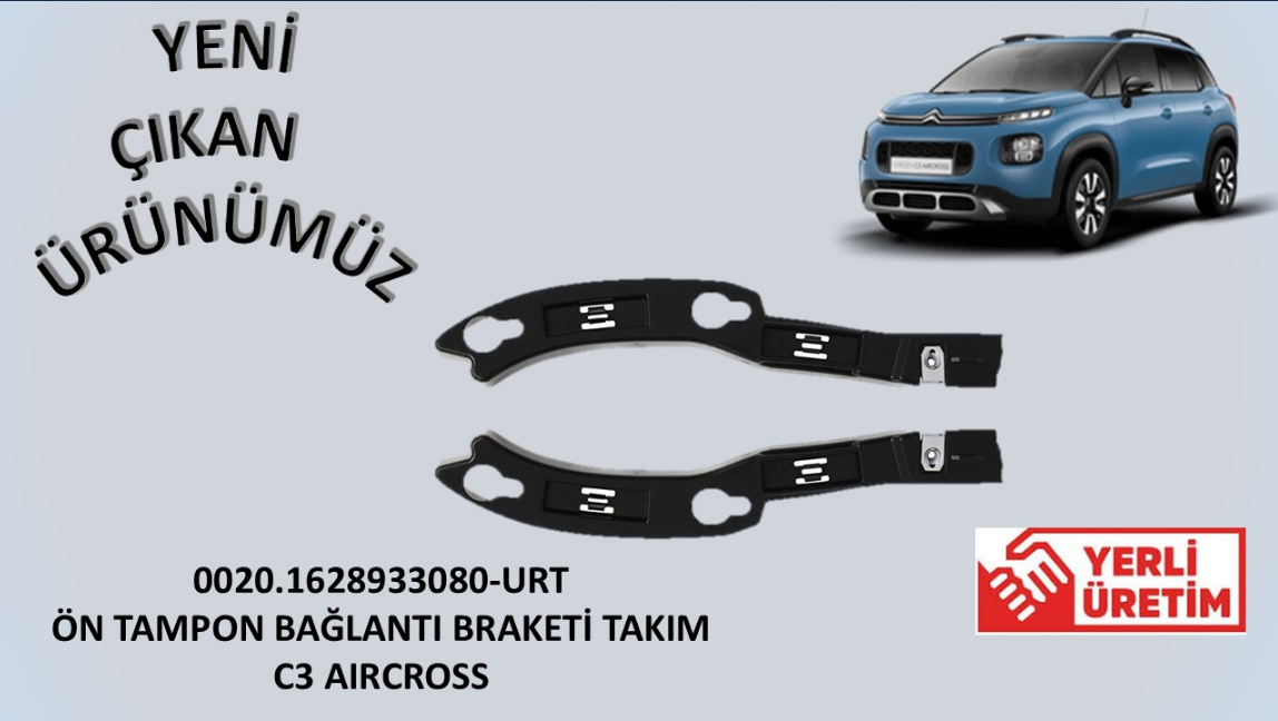 CITROEN C3 AİRCROSS -- ÖN TAMPON AYAĞI BRAKETİ -- TAKIM --
