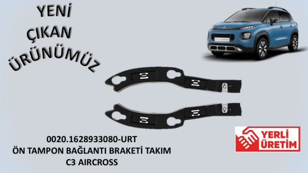 CITROEN C3 AİRCROSS -- ÖN TAMPON AYAĞI BRAKETİ -- TAKIM --
