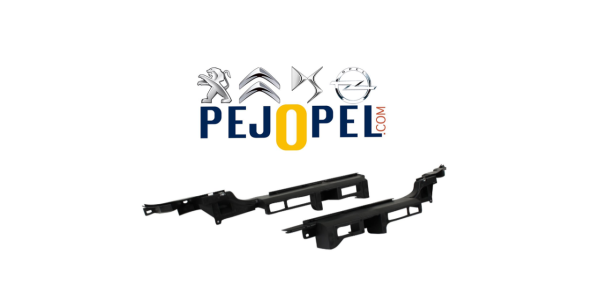 PEUGEOT 307 ARKA TAMPON İÇ AYAĞI BRAKETİ ( ORTA - TAKIM ) ( HATCHBACK )