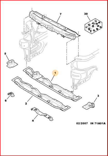PEUGEOT 406 RADYATÖR ALT SACI