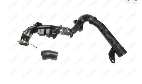 PEUGEOT & CITROEN --> EXPERT 4 / JUMPY 4 / SPACETOURER TURBO - İNTERKOL HORTUMU ARA BORU -- TURBOYA BAĞLANAN -- UÇ PARÇA --