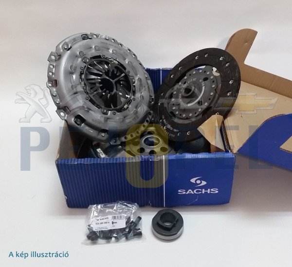 SACHS - Peugeot Partner II - Partner Tepee 1.6 HDi Euro 4 DV6 Volan + Debriyaj Seti + Rulman Pro Kit