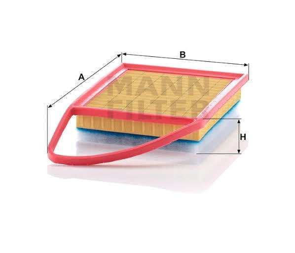 HAVA FILTRESI PARTNER-BERLINGO 10>P206-P207-P308 07> C3-C4-C5 10> 1.6HDI