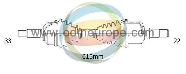 AKS KOMPLE SOL OPEL ASTRA J A13DTE