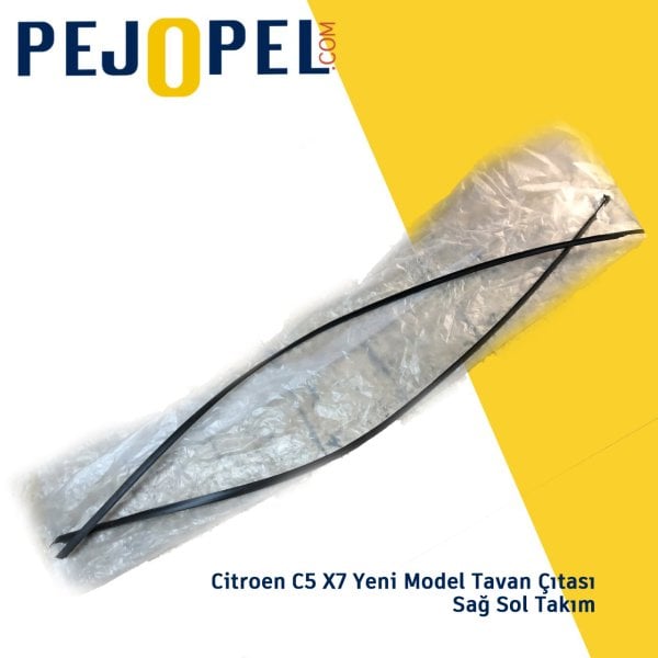 Citroen C5 X7 Yeni Model Tavan Çıtası  Sağ Sol Takım - İthal