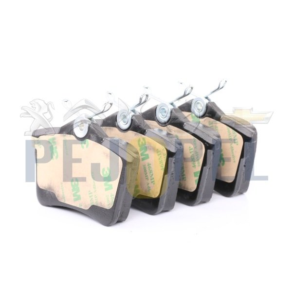 PARTNER TEPEE 08- 1.6 HDİ FREN BALATASI ARKA