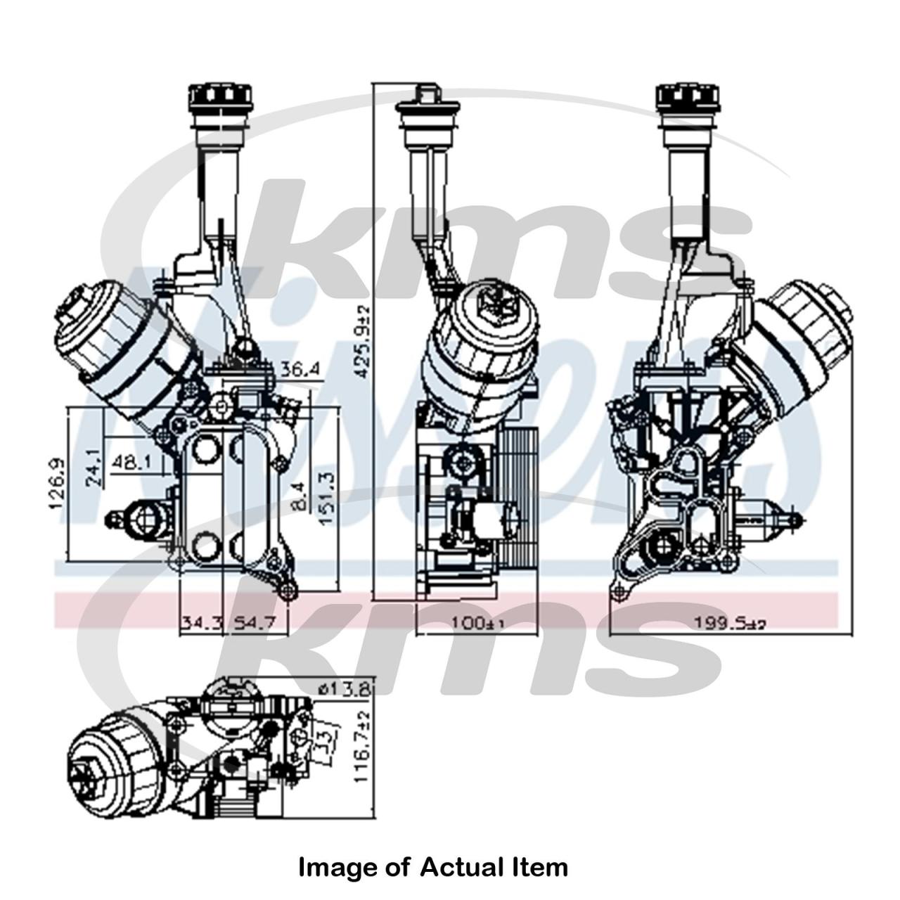 YAG SOGUTUCU KOMPLE ASTRA J COMBO D - EGEA DOBLO III LINEA FIORINO NEMO 1.3 EURO5 AVEO 1.3 A13FD