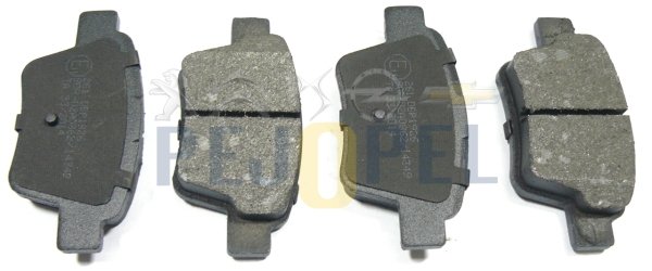 C4/307 06- 1.6 HDI FREN BALATASI ARKA